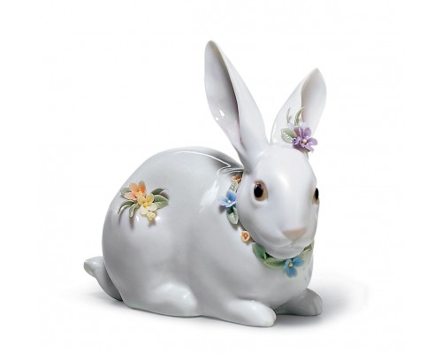 Lladro статуэтка "Внимательный кролик"